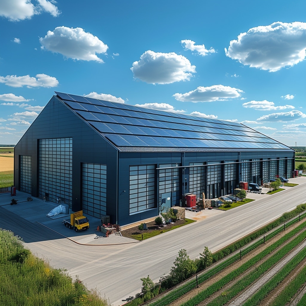 Les avantages du hangar agricole photovoltaïque